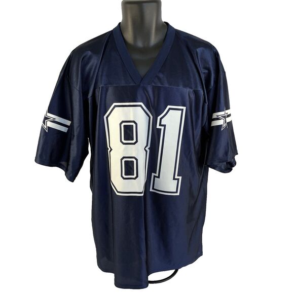 Mens NFL Team Apparel Dallas Cowboys Terrell Owens #81  Football Jersey Sz L - Picture 2 of 6